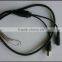 LVDS White Monitor Cable With BNC And DC5521 Connector