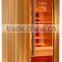 fashion series I handle hemlock solid wood sauna room portable saunas for sale