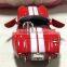 Die cast car 1 32 scale alloy model car Shelby Cobra with light sounds wholesale diecast cars custom logo