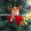 Christmas tree decoration Christmas ornaments gift hanging pieces cloth Saint Snowman Elk decoration