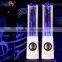 Hifi Stereo Bluetooth Speaker Subwoofers Dancing Water Speaker With Color Changing Light