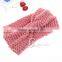 Cheap winter warmcrochet headband in 8 colors- ladies knit headbands wholesale