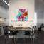 SH027 Modern Home Decoration Black And White Flower Canvas Oil Painting