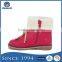 Wholesale Girls Various Colors Fur Lined Kids Shoes Winter Boots