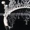 Yiwu Factory Directly Elegant Queen Crown Large Bridal Rhinestone Pageant Bridal Wedding Tiara