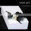 Section hair clip with rubber band Salon hair clip-f44