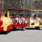 Kids trackless barrel trains rental for parties for sale