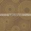 pvc circle design wallpaper supplied by chinese manufacturer