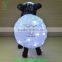 3D motif sheep sculpture light christmas amustment park decoration