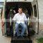 Economy high quality WL-D -880 wheelchair lift installed on van's rear door for disabled