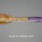 2015 Best Christmas GiftColorful Silicone Handle Bamboo Wooden Spatula and Spoon Set