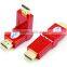 HDMI male to male adapter rotating 180 degree