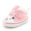 2016 new style kids shoes baby girls lovely soft bottom winter warm shoes cotton shoes