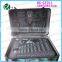 Aluminum empty hand case electrical instrument kit tools box