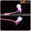 Colorful wired earphone oem brand logo sport ear shell available high quality EL earphone