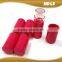 eco friendly wholesale round ABS empty lip balm container for cosmetics