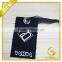 Natural Cotton Cloth Hang Tag With Silk Ribbon String