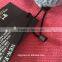 hot stamping silver logo paper swing tag for clothing