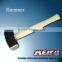 Medium-carbon steel low-carb Germany style stoning hammer