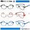 Shiny colored pc frame lady style reading glasses vintage model