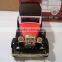 Custom red racing nascar action figure for kids