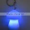 led mushroom keychain