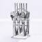 C84 Gold Plated spoon fork knife 18/0 24 pcs stainless steel dinnerware set