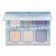 6 Colors Private Label Highlight Face Pressed Powder Palette