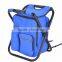 Travel Folding Insulated Portable Backpack Cooler Bag Chair
