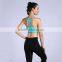 Women Fitness Yoga Stretch Tank Top Seamless Racerback Padded Sports Bra