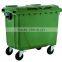 Heavy Duty Waste Bin of 1100L Capacity Outdoor Garbage Bin