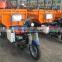 Electric cargo tricycle for sale, open body three wheel electric tricycle