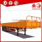 China leading brand low price bulk cargo side wall semi trailer