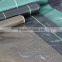 Black PP weed barrier for garden
