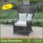 synthetic rattan garden furniture high back chair leisure chair