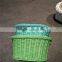 wholesale cheap and high quality colorful willow bike basket