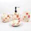 Ceramic Bathroom Set Round Shape Wholesale