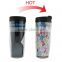 12oz Double Wall Plastic Travel Magic Mug with Custom Printing