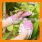 Pink Gardening Gloves With Goatskin Hand Protection Safety Work Gloves Fashionable Ladies Garden Gloves