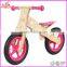 2015 hot sale high quality wooden bicycle,popular wooden balance bicycle,new fashion kids bicycle W16C078-21