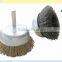 Steel Wire Wheel Brush Brass Wire Deburring shank circular wire brush