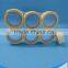 good quality high temperature resistant yellow masking adhesive tape with Custom design
