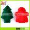 Top quality man and tree shape silicone material cake molding