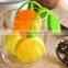 Lemon Silicone Tea Infuser Loose Tea Leaf Strainer Herbal Spice Filter Diffuser Good Idea for Gift