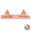 Cat Ears Pattern Hair Accessories Solid Color Fold Over Elastic Headband Cute Animal Party Headband For Kids