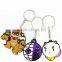 Beautiful new design popular gift 3D Customize Shaped cute Soft PVC Keychain for VW GTI Golf