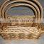 2016 hot sale wholesale hand weaving wick willow baskets F16-025