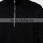 Zip neck Sweatshirt with dropped Shoulder