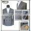 2015 new style grid slim fit suit for men double breasted jacket