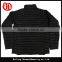 Light weight black color men nylon winter jacket zip up